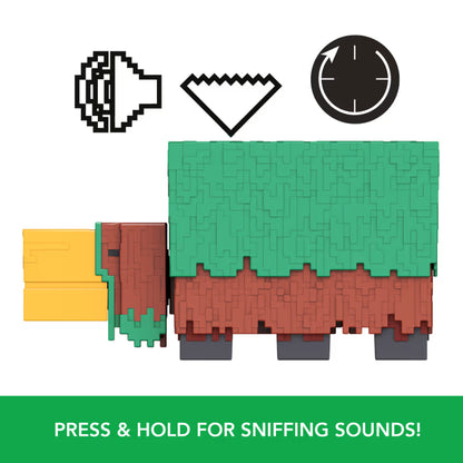 Minecraft The Sniffer Interactive Figure with Sounds 3.25 Inch