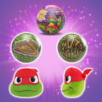 Miraball TMNT 4-in-1 Surprise Plush – Teenage Mutant Ninja Turtles Collectible Blind Ball