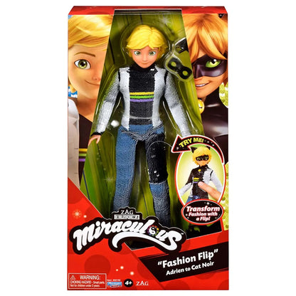 MIRACULOUS `FASHION FLIP` ADRIEN TO CAT NOIR