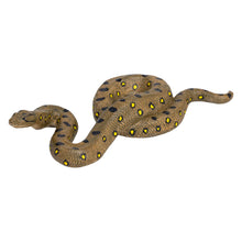 MOJO Green Anaconda XL Hand-Painted Wildlife Snake Figure