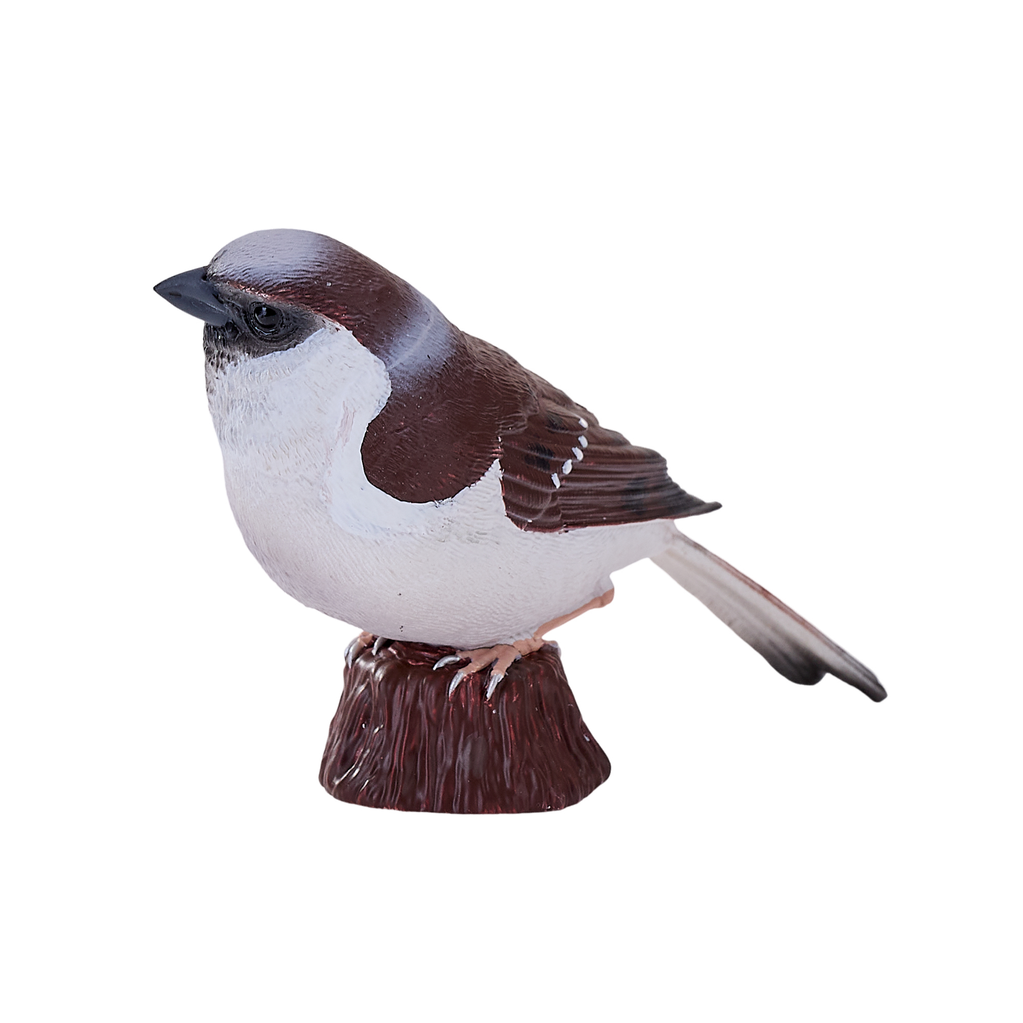 MOJO XL House Sparrow Bird Figure Hand-Painted Wildlife Model