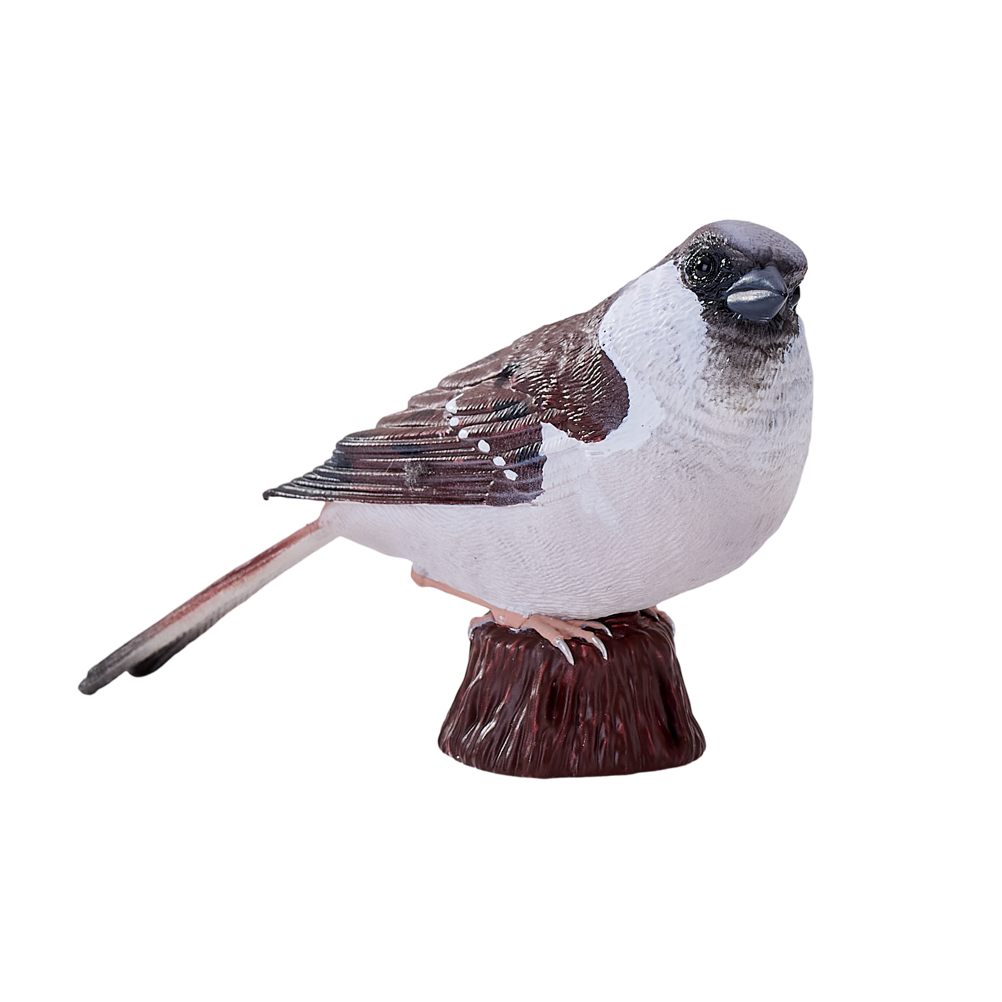 MOJO XL House Sparrow Bird Figure Hand-Painted Wildlife Model
