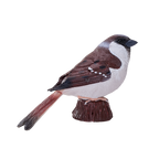 MOJO XL House Sparrow Bird Figure Hand-Painted Wildlife Model
