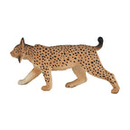 MOJO Wildlife Iberian Lynx Figure – Hand-Painted Wild Cat Model Medium Size