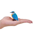 MOJO Wildlife XL Kingfisher Figure – Hand-Painted Bird Model 5.3cm