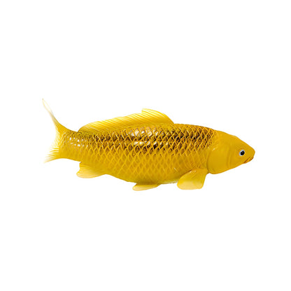 MOJO Wildlife Kin Matsuba Koi Carp Figure – Hand-Painted Golden Koi Fish Model