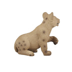 MOJO Wildlife Lion Cub Playing Figure – Hand-Painted Lion Cub Model 4.5cm