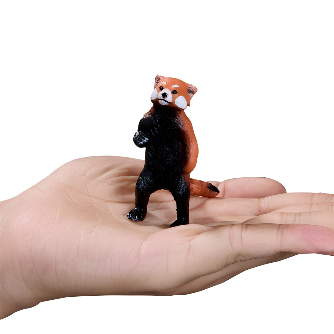 MOJO Wildlife Red Panda Figure – Hand-Painted Red Panda Model Medium Size