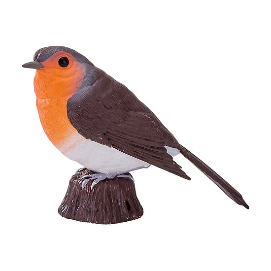 MOJO Wildlife Robin Figure – Hand-Painted Bird Model XL 6.3cm