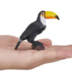 MOJO Wildlife Toucan Figure – Hand-Painted Tropical Bird Model Large Size
