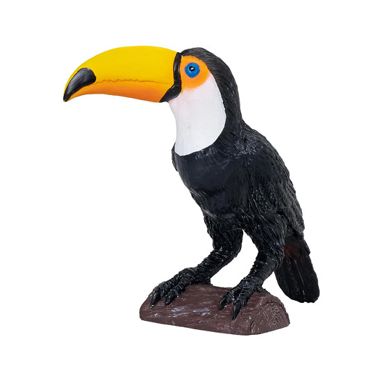 MOJO Wildlife Toucan Figure – Hand-Painted Tropical Bird Model Large Size