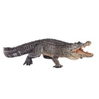 Realistic alligator figurine 