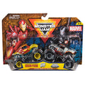 Monster Jam Marvel 1:64 Die-Cast Truck 2-Pack – Super Hero Monster Trucks