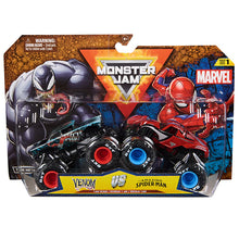 Monster Jam Marvel 1:64 Die-Cast Truck 2-Pack – Super Hero Monster Trucks