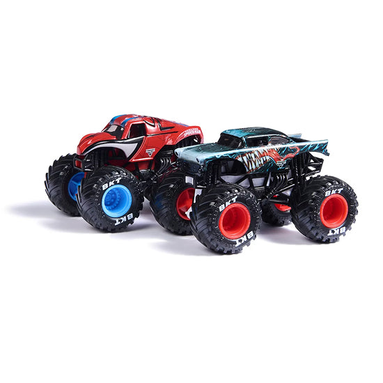 Monster Jam Marvel 1:64 Die-Cast Truck 2-Pack – Super Hero Monster Trucks