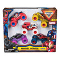 Monster Jam Marvel Vehicles 1:64 Scale 5-Pack – Marvel Super Hero Monster Trucks