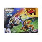 Monster Jam Smash & Bash Crash Course Playset with Exclusive 1:64 Monster Truck