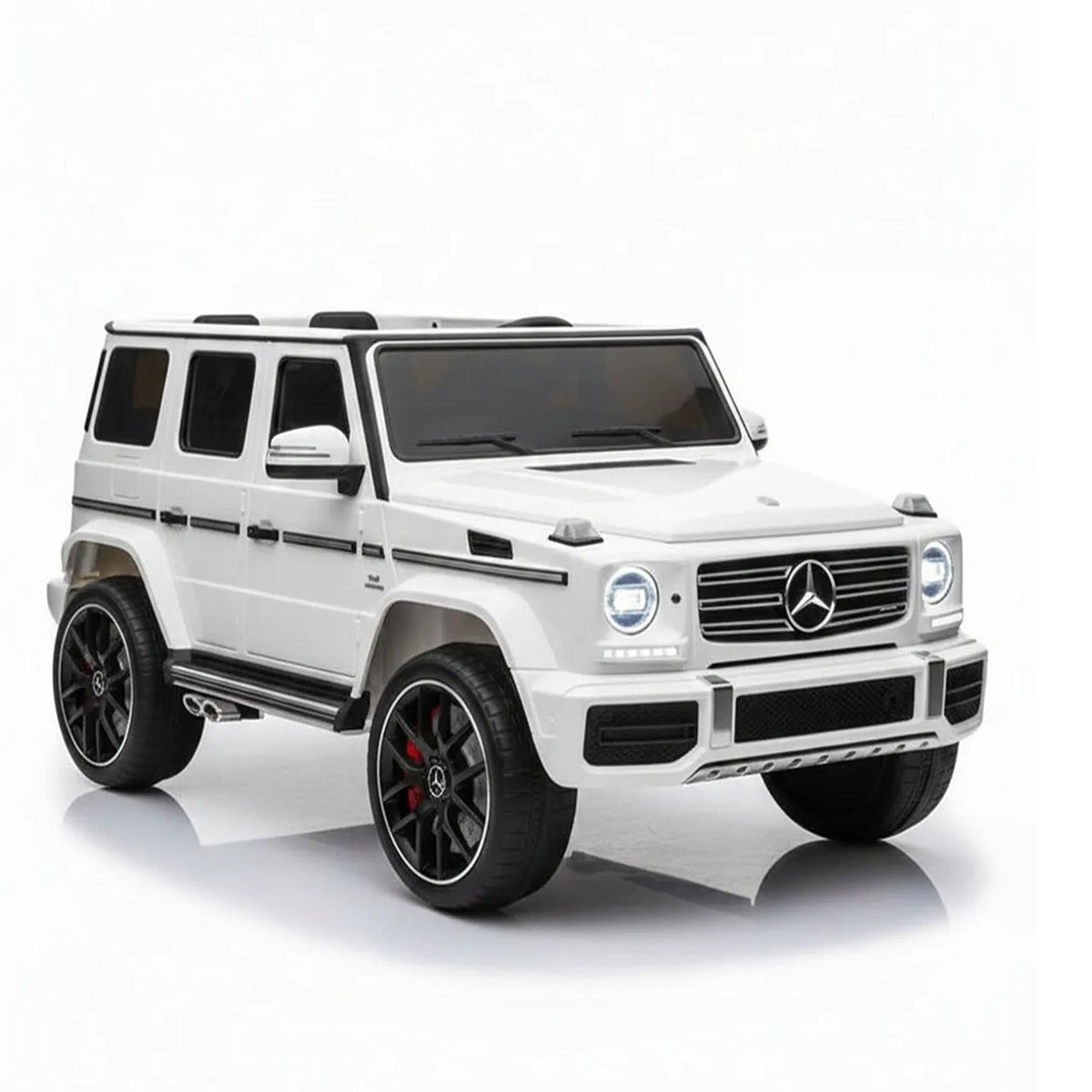 مرسيدس بنز G63 أبيض 2.4G 24V7AH