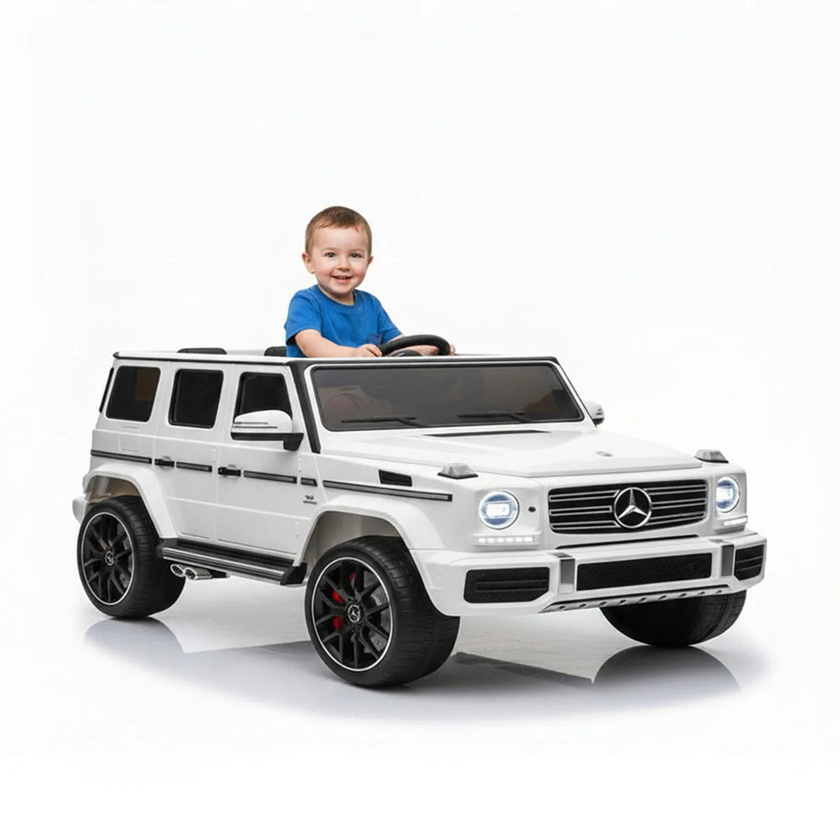 مرسيدس بنز G63 أبيض 2.4G 24V7AH