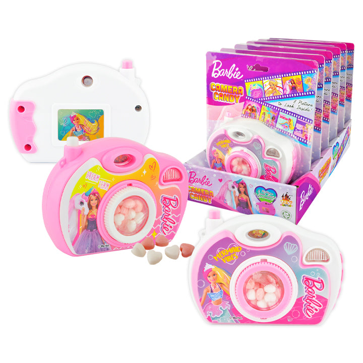BARBIE CAMERA WITH CANDY