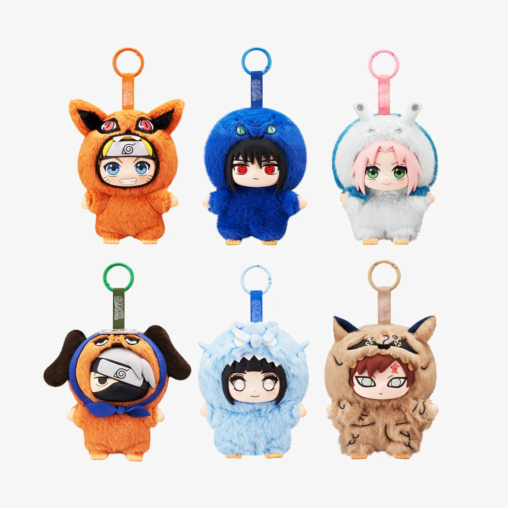 Naruto Shippuden Beast Party Vinyl Plush Blind Box Figure