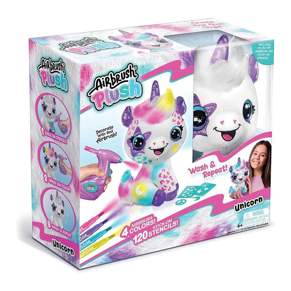 Airbrush Plush - Unicorn - 3555801287411