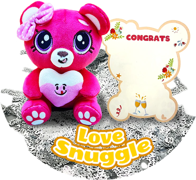 Soft Greetings Congratulations Plush with Self-Expanding Balloon