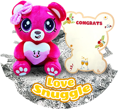 Soft Greetings Congratulations Plush with Self-Expanding Balloon