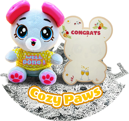 Soft Greetings Congratulations Plush with Self-Expanding Balloon