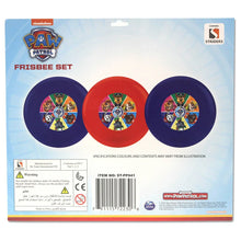 Paw Patrol Frisbees Set of 3