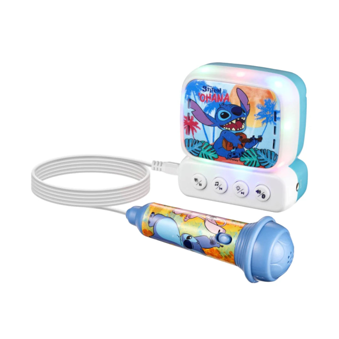Stitch Bluetooth Mini Karaoke Machine with Belt Hook