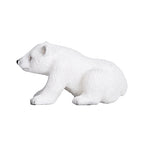 MOJO Polar Bear Cub Sitting Figure Hand-Painted Arctic Wildlife Model