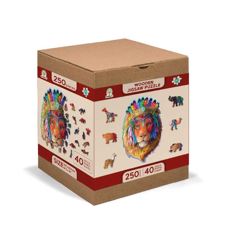 Wooden City Mystic Lion Wooden Puzzle L 250 Pieces