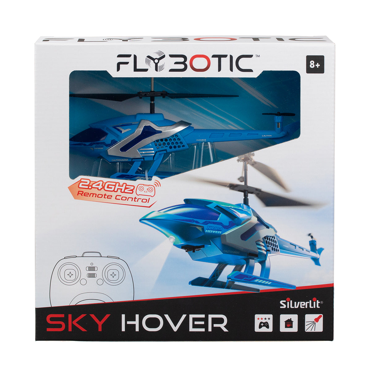 RC Sky Hover 3-Channel Helicopter with Auto Hover