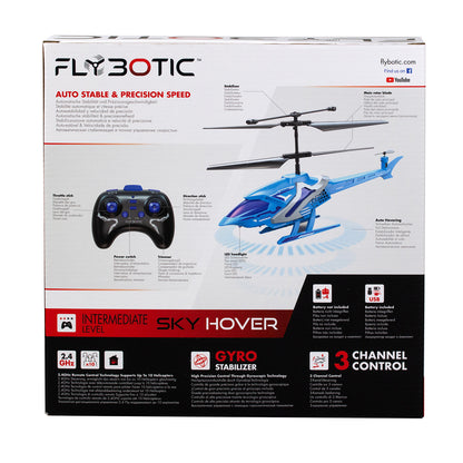 RC Sky Hover 3-Channel Helicopter with Auto Hover