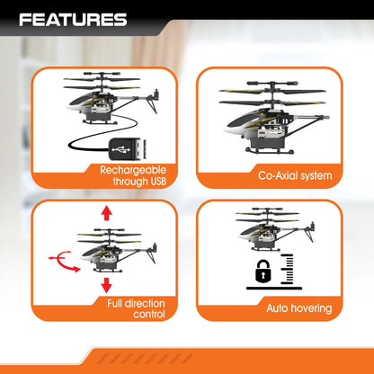 Sky Bombus 2.4GHz RC Mini Helicopter with Auto Hover