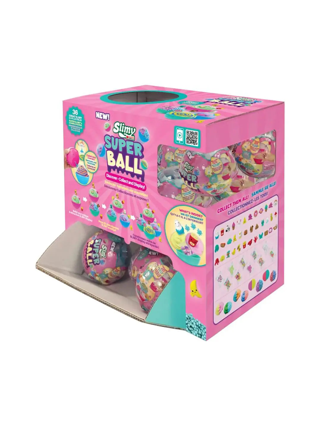 SLIMY Super Bounce Ball Random Color Sensory Toy