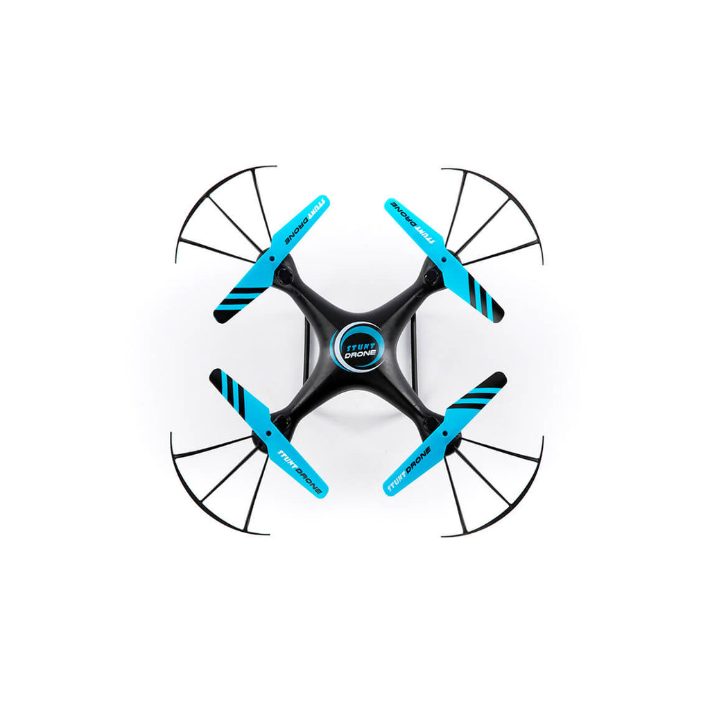 Flybotic Stunt Drone 2.4GHz RC Quadcopter with LED Lights