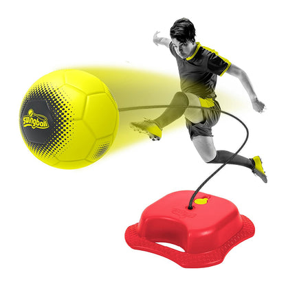 SWINGBALL All Surface Reflex Soccer Trainer with Size 4 Football