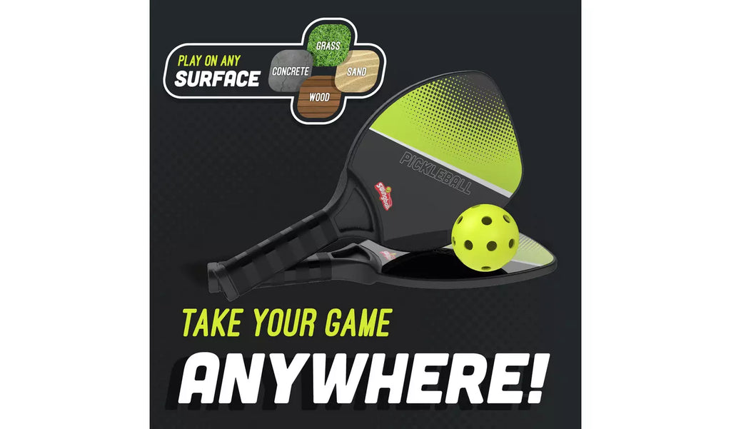 SWINGBALL Pickleball Bat Set Outdoor Family Sports Game