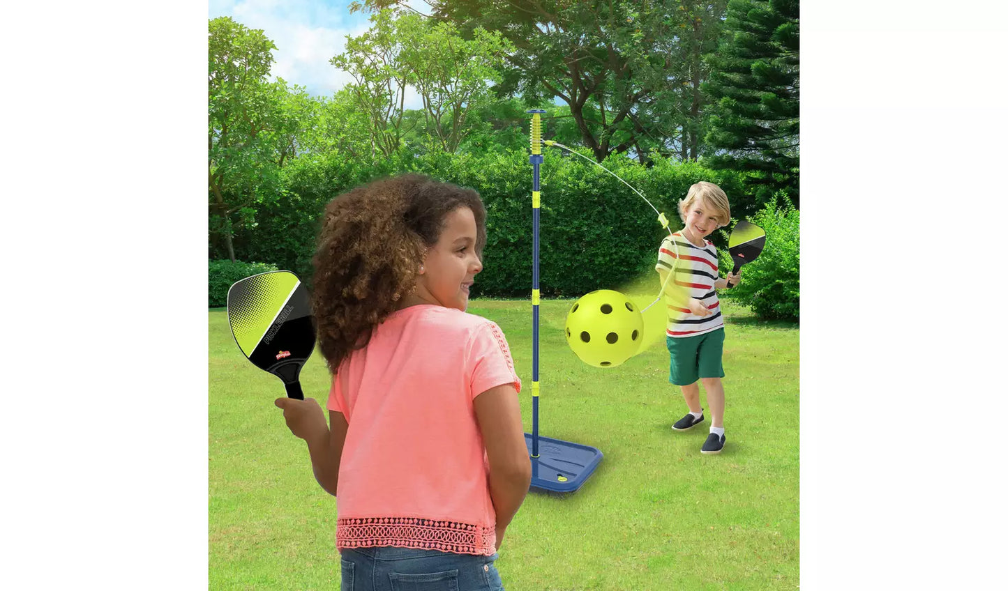 SWINGBALL Pickleball Set in Base Outdoor Sports Game for Kids
