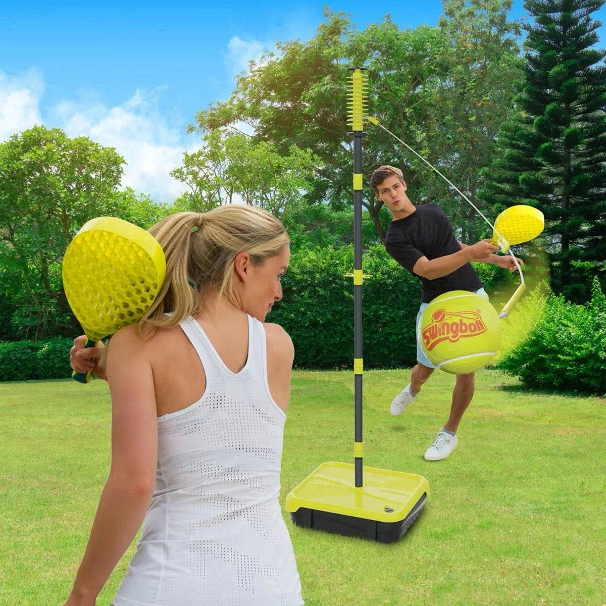 SWINGBALL Pro All Surface 3-in-1 Outdoor Sports Game Set