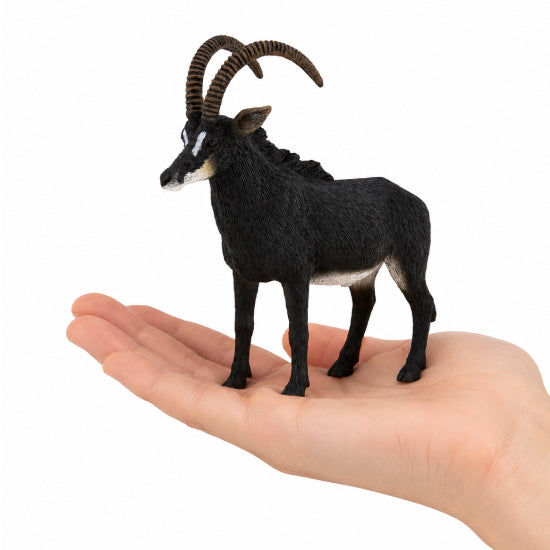 MOJO Giant Sable Antelope Figure Realistic Wildlife Animal Toy