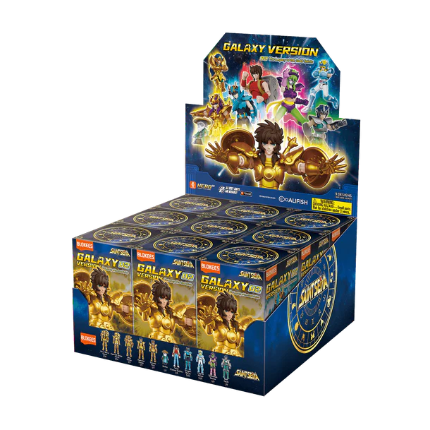Saint Seiya Galaxy Version 02 Gold Saints Blind Box Action Figure