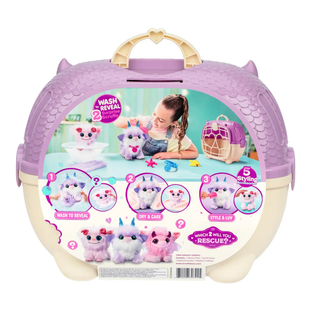 SCRUFF A LUVS TWIN FANTASY SCRUFFS - 630996303245