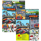 Skoodle Roads N' Rides Sticker Pad