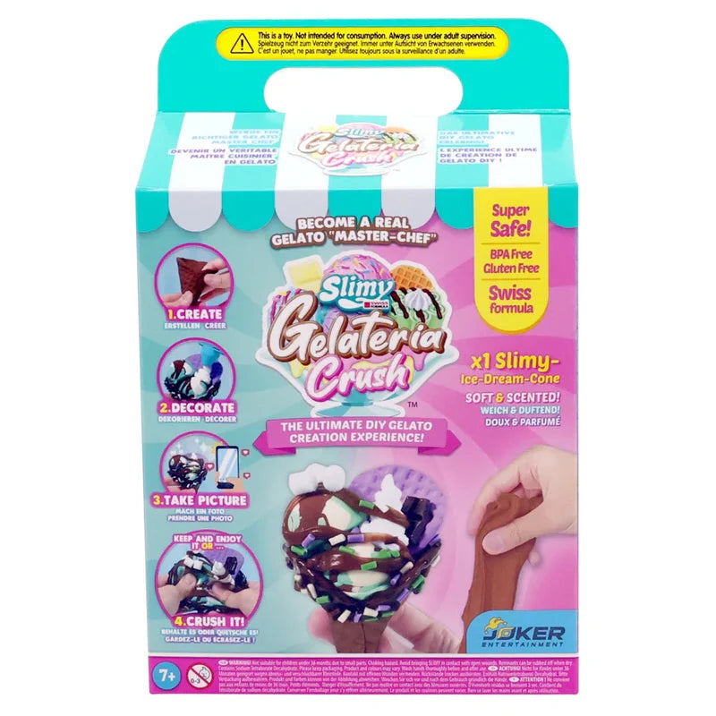 Slimy Gelateria Cones DIY Dessert Slime Sensory Play Set