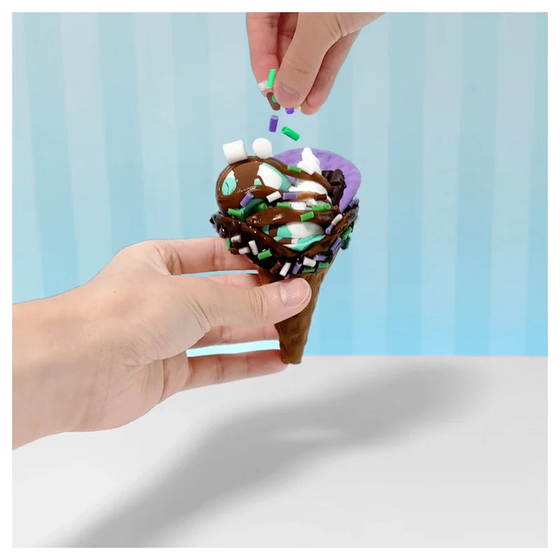 Slimy Gelateria Cones DIY Dessert Slime Sensory Play Set