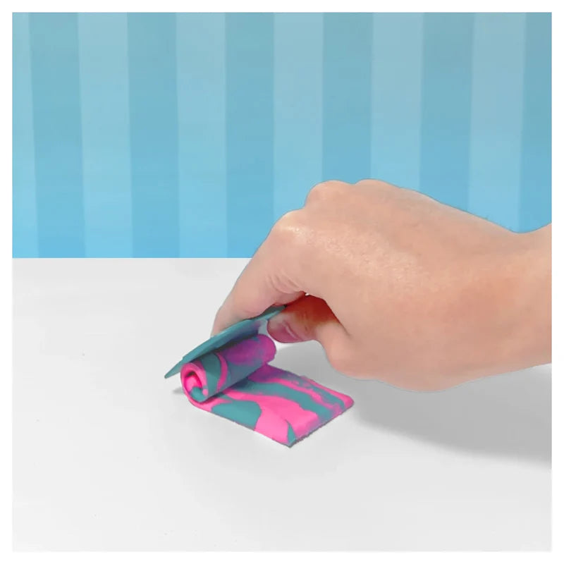 Slimy Gelateria Rolls DIY Dessert Slime Sensory Play Kit
