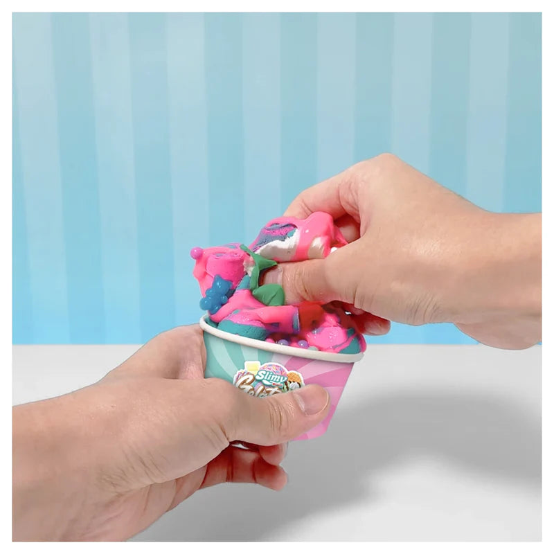 Slimy Gelateria Rolls DIY Dessert Slime Sensory Play Kit
